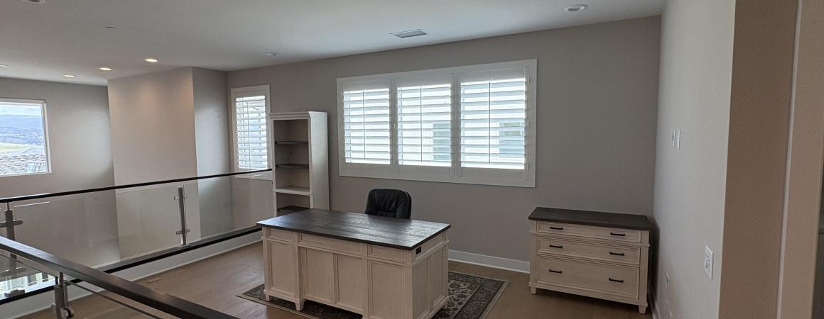 basswood shutters 3" flat face Z-frames