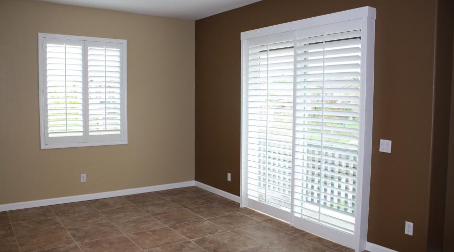 Bi-pass track shutters