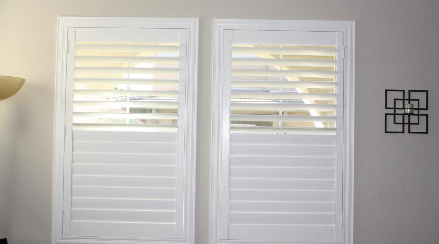 HIDDEN TILT SHUTTERS WITH CUT TILT RODS