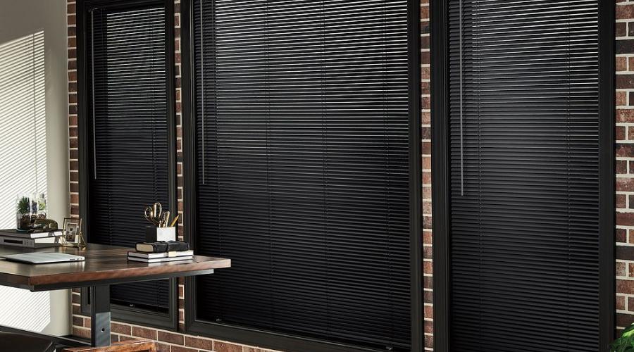 1" aluminum mini blinds